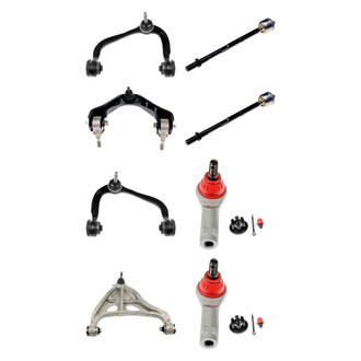 Dorman® - OE Solutions™ Front Lower and Upper Control Arm with Ball Joint and Tie Rod End Kit