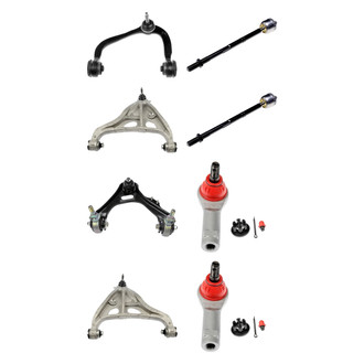Dorman® - OE Solutions™ Front Lower and Upper Control Arm with Ball Joint and Tie Rod End Kit