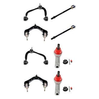 Dorman® - OE Solutions™ Front Lower and Upper Control Arm with Ball Joint and Tie Rod End Kit