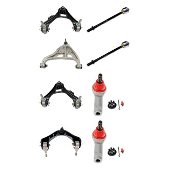 Dorman® - OE Solutions™ Front Lower and Upper Control Arm with Ball Joint and Tie Rod End Kit