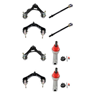 Dorman® - OE Solutions™ Front Lower and Upper Control Arm with Ball Joint and Tie Rod End Kit