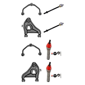 Dorman® - OE Solutions™ Front Lower and Upper Control Arm with Ball Joint and Tie Rod End Kit