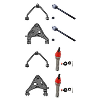 Dorman® - OE Solutions™ Front Lower and Upper Control Arm with Ball Joint and Tie Rod End Kit