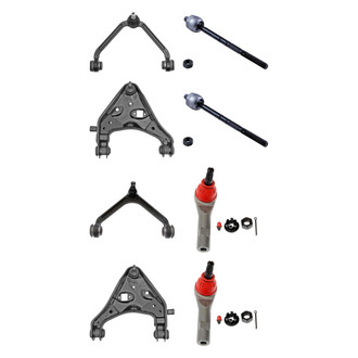 Dorman® - OE Solutions™ Front Lower and Upper Control Arm with Ball Joint and Tie Rod End Kit