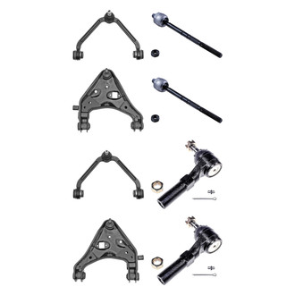 Dorman® - OE Solutions™ Front Lower and Upper Control Arm with Ball Joint and Tie Rod End Kit