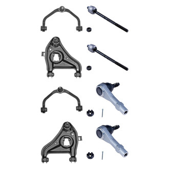 Dorman® - OE Solutions™ Front Lower and Upper Control Arm with Ball Joint and Tie Rod End Kit