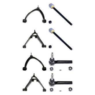 Dorman® - OE Solutions™ Front Lower and Upper Control Arm with Ball Joint and Tie Rod End Kit