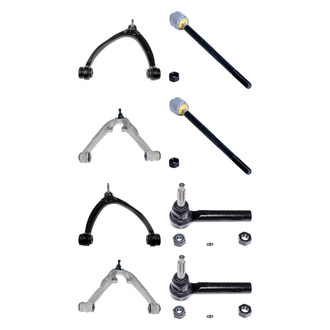 Dorman® - OE Solutions™ Front Lower and Upper Control Arm with Ball Joint and Tie Rod End Kit