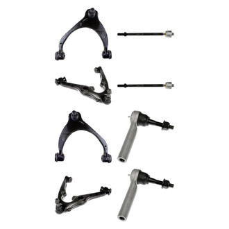 Dorman® - OE Solutions™ Front Lower and Upper Control Arm with Ball Joint and Tie Rod End Kit