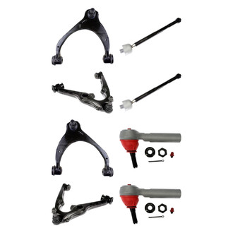 Dorman® - OE Solutions™ Front Lower and Upper Control Arm with Ball Joint and Tie Rod End Kit