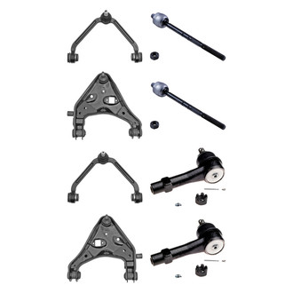 Dorman® - OE Solutions™ Front Lower and Upper Control Arm with Ball Joint and Tie Rod End Kit