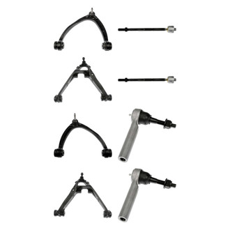 Dorman® - OE Solutions™ Front Lower and Upper Control Arm with Ball Joint and Tie Rod End Kit