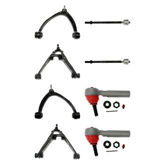 Dorman® - OE Solutions™ Front Lower and Upper Control Arm with Ball Joint and Tie Rod End Kit