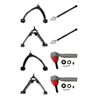 Dorman® - OE Solutions™ Front Lower and Upper Control Arm with Ball Joint and Tie Rod End Kit