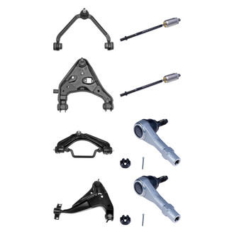 Dorman® - OE Solutions™ Front Lower and Upper Control Arm with Ball Joint and Tie Rod End Kit