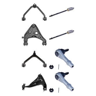 Dorman® - OE Solutions™ Front Lower and Upper Control Arm with Ball Joint and Tie Rod End Kit