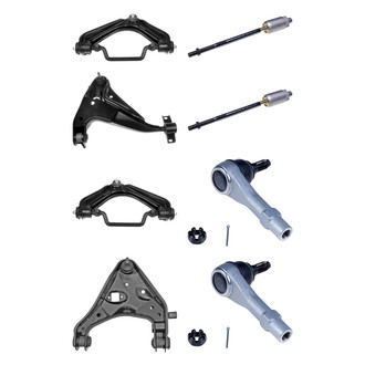 Dorman® - OE Solutions™ Front Lower and Upper Control Arm with Ball Joint and Tie Rod End Kit