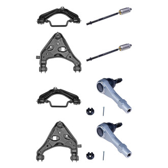 Dorman® - OE Solutions™ Front Lower and Upper Control Arm with Ball Joint and Tie Rod End Kit