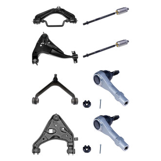 Dorman® - OE Solutions™ Front Lower and Upper Control Arm with Ball Joint and Tie Rod End Kit