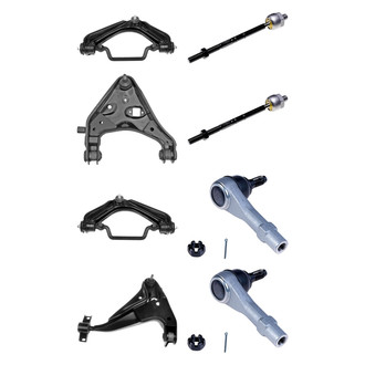 Dorman® - OE Solutions™ Front Lower and Upper Control Arm with Ball Joint and Tie Rod End Kit