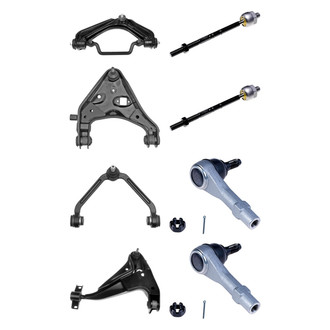 Dorman® - OE Solutions™ Front Lower and Upper Control Arm with Ball Joint and Tie Rod End Kit