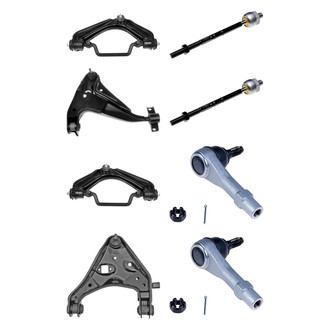 Dorman® - OE Solutions™ Front Lower and Upper Control Arm with Ball Joint and Tie Rod End Kit