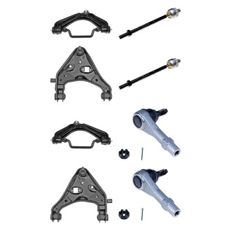 Dorman® - OE Solutions™ Front Lower and Upper Control Arm with Ball Joint and Tie Rod End Kit