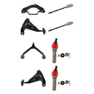Dorman® - OE Solutions™ Front Lower and Upper Control Arm with Ball Joint and Tie Rod End Kit