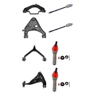 Dorman® - OE Solutions™ Front Lower and Upper Control Arm with Ball Joint and Tie Rod End Kit