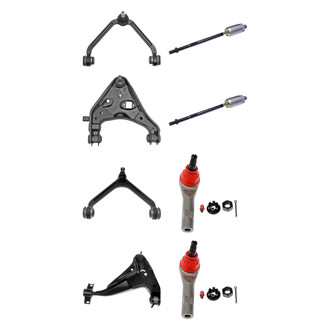 Dorman® - OE Solutions™ Front Lower and Upper Control Arm with Ball Joint and Tie Rod End Kit