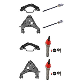Dorman® - OE Solutions™ Front Lower and Upper Control Arm with Ball Joint and Tie Rod End Kit
