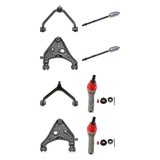 Dorman® - OE Solutions™ Front Lower and Upper Control Arm with Ball Joint and Tie Rod End Kit
