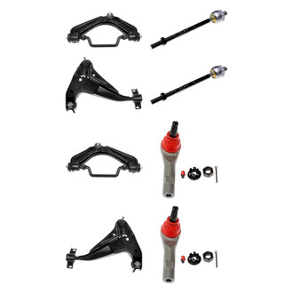 Dorman® - OE Solutions™ Front Lower and Upper Control Arm with Ball Joint and Tie Rod End Kit