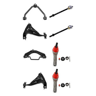 Dorman® - OE Solutions™ Front Lower and Upper Control Arm with Ball Joint and Tie Rod End Kit