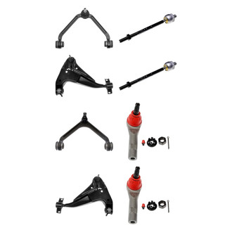 Dorman® - OE Solutions™ Front Lower and Upper Control Arm with Ball Joint and Tie Rod End Kit