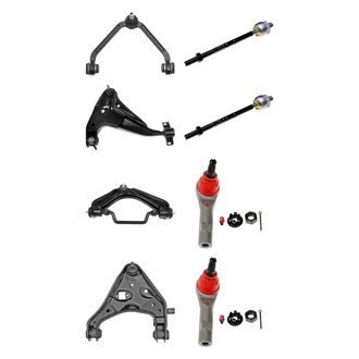 Dorman® - OE Solutions™ Front Lower and Upper Control Arm with Ball Joint and Tie Rod End Kit