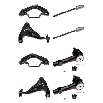 Dorman® - OE Solutions™ Front Lower and Upper Control Arm with Ball Joint and Tie Rod End Kit