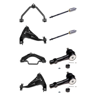 Dorman® - OE Solutions™ Front Lower and Upper Control Arm with Ball Joint and Tie Rod End Kit