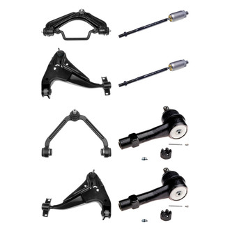 Dorman® - OE Solutions™ Front Lower and Upper Control Arm with Ball Joint and Tie Rod End Kit