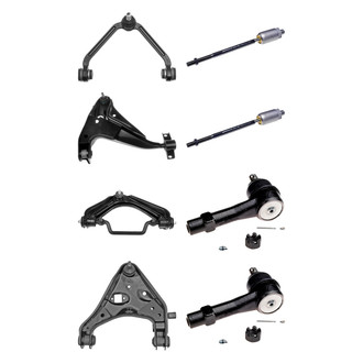 Dorman® - OE Solutions™ Front Lower and Upper Control Arm with Ball Joint and Tie Rod End Kit