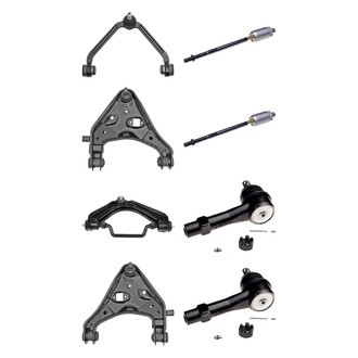 Dorman® - OE Solutions™ Front Lower and Upper Control Arm with Ball Joint and Tie Rod End Kit