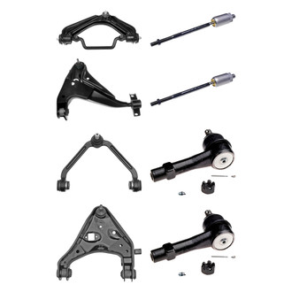 Dorman® - OE Solutions™ Front Lower and Upper Control Arm with Ball Joint and Tie Rod End Kit