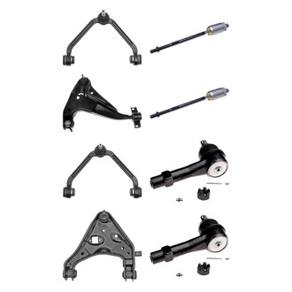 Dorman® - OE Solutions™ Front Lower and Upper Control Arm with Ball Joint and Tie Rod End Kit