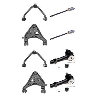 Dorman® - OE Solutions™ Front Lower and Upper Control Arm with Ball Joint and Tie Rod End Kit
