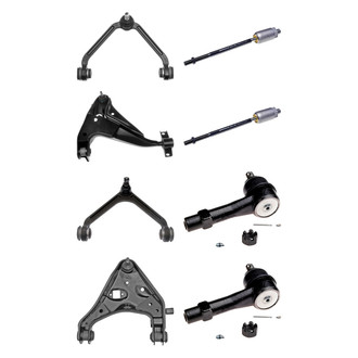 Dorman® - OE Solutions™ Front Lower and Upper Control Arm with Ball Joint and Tie Rod End Kit