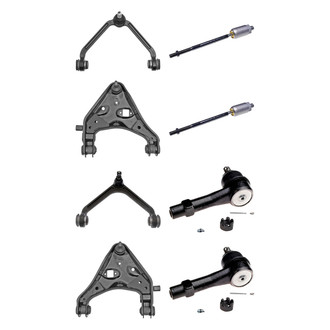 Dorman® - OE Solutions™ Front Lower and Upper Control Arm with Ball Joint and Tie Rod End Kit