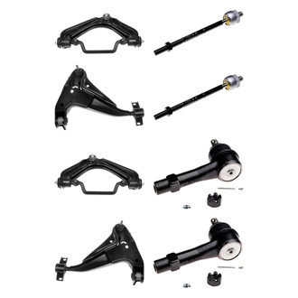 Dorman® - OE Solutions™ Front Lower and Upper Control Arm with Ball Joint and Tie Rod End Kit
