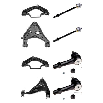 Dorman® - OE Solutions™ Front Lower and Upper Control Arm with Ball Joint and Tie Rod End Kit