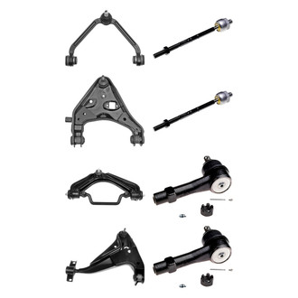 Dorman® - OE Solutions™ Front Lower and Upper Control Arm with Ball Joint and Tie Rod End Kit