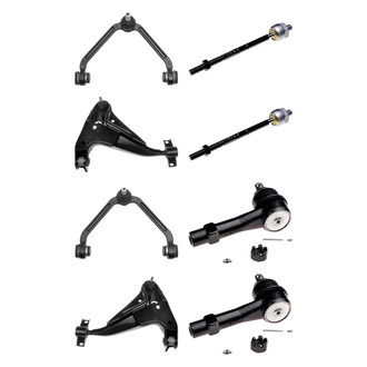 Dorman® - OE Solutions™ Front Lower and Upper Control Arm with Ball Joint and Tie Rod End Kit
